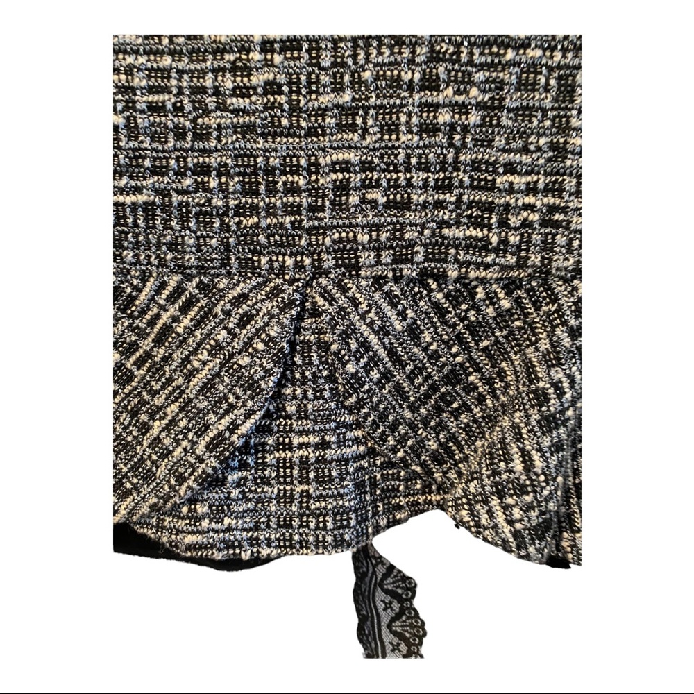 🆕 KAY UNGER New York 2 piece Skirt Suit Size 8 NWT Blue Multi 💙🖤 NWT - Picture 10 of 12